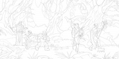 The Dungeons & Dragons Coloring Book: 80 Adventurous Line Drawings - Фото 3