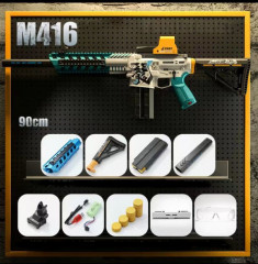 Игрушечный автомат с мягкими пулями «M416 Educational Set» - Фото 2