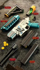 Игрушечный автомат с мягкими пулями «M416 Educational Set» - Фото 10