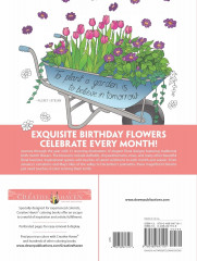 Creative Haven a Year in Flowers Coloring Book - Фото 1