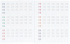 Цветные прописи «Пишем цифры» - Фото 2