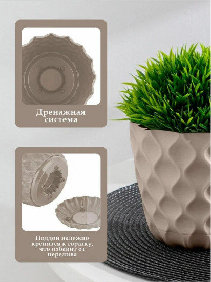Горшок для цветов «Wave»
