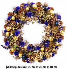 Венок новогодний - Фото 3