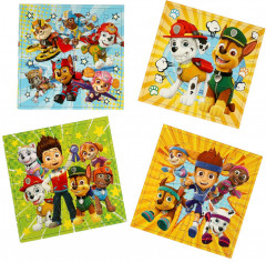 Набор пазлов в коробке 4 в 1 «Суперщенки» - Фото 1