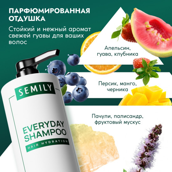 Профессиональный шампунь «Интенсивное увлажнение»