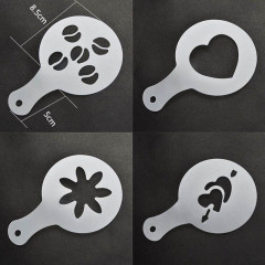 Набор трафаретов для кофе - Фото 3