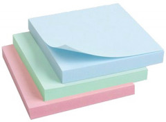 Блок для заметок с клеевым краем (76х76 мм, 100 л) - Фото 1