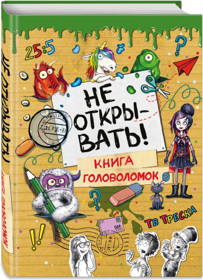 Не открывать! Книга головоломок