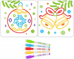 Многоразовая раскраска «Дед Мороз. Для самых маленьких» - Фото 1