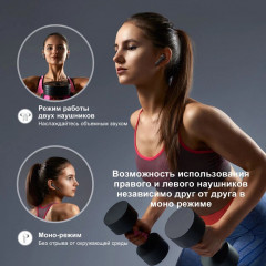 Наушники беспроводные TWS T6 - Фото 5