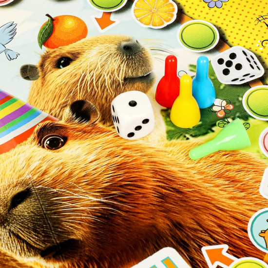 Игра-ходилка «Милые капибары»