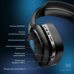 Наушники беспроводные игровые - Фото 10