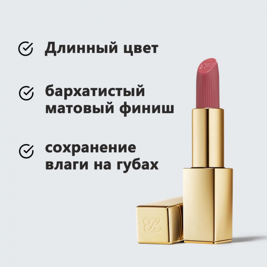Помада для губ «Pure Color Matte Lipstick», тон Thrill Me