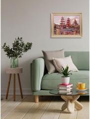 Набор для вышивания «Санкт-Петербург. Нева. Алые паруса» - Фото 1