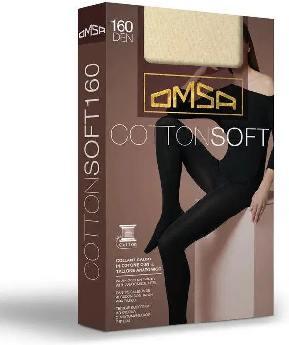 Колготки женские «Cotton Soft» | Omsa | Фото 5