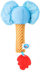 Игрушка-погремушка с пищалкой «Слоник» - Фото 5