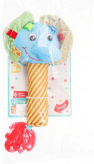 Игрушка-погремушка с пищалкой «Слоник» - Фото 6