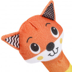 Игрушка-погремушка с пищалкой «Лиса» - Фото 2