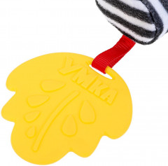 Игрушка-погремушка с пищалкой «Лиса» - Фото 4