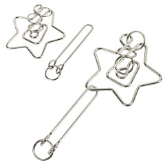 Набор головоломок металлических - Фото 10