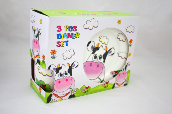 Набор посуды «Коровка»