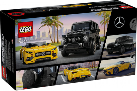 Конструктор LEGO® 76924 Mercedes-AMG G 63 и Mercedes-AMG SL 63