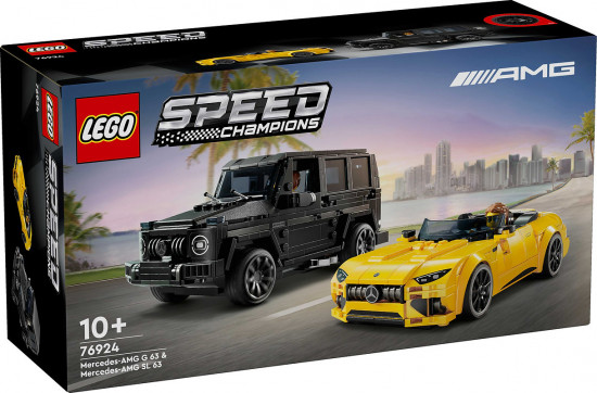 Конструктор LEGO® 76924 Mercedes-AMG G 63 и Mercedes-AMG SL 63