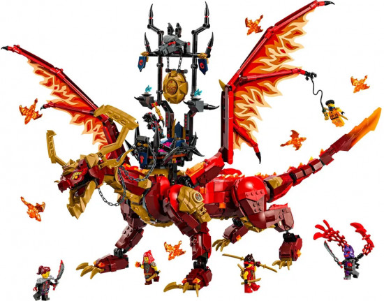 Конструктор LEGO® 71822 Дракон Истока движения