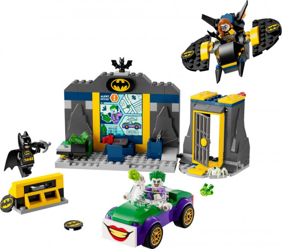 Конструктор LEGO® 76272 Бэтпещера с Бэтменом, Бэтгерл и Джокером
