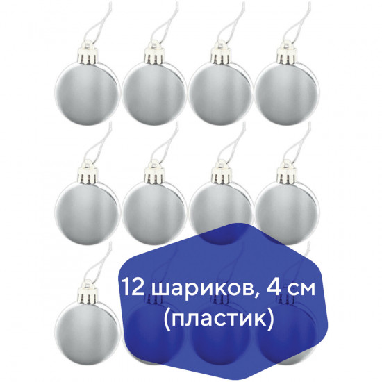 Набор шаров ёлочных