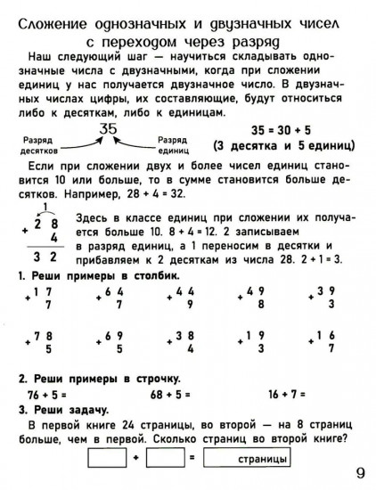 Тренажёр по математике. Сложение и вычитание в пределах 100