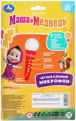 Микрофон детский музыкальный «Маша и Медведь» - Фото 5