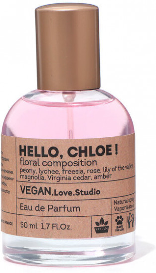 Парфюмированная вода «Vegan Love Studio Hello, Chloe»