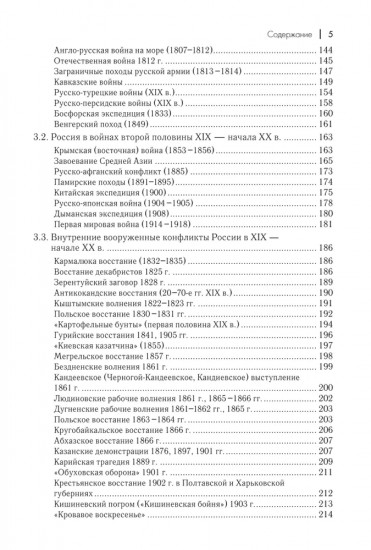 Военная история России. Внешние и внутренние конфликты