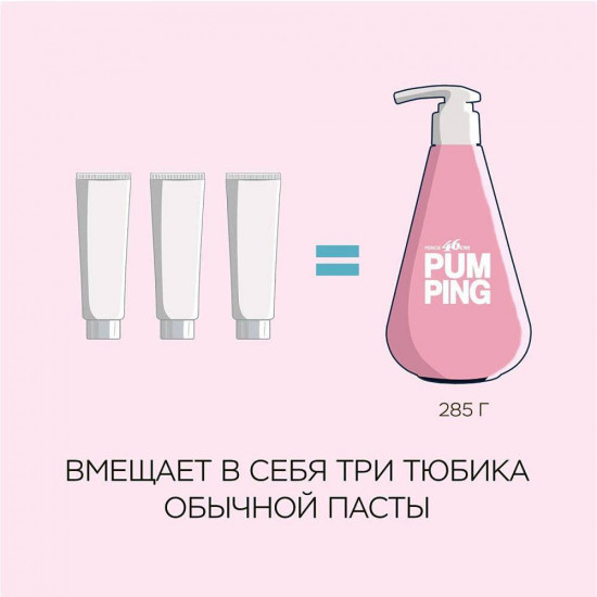 Зубная паста гелевая с розовой гималайской солью «Floral Mint»