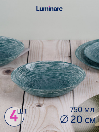 Сервиз столовый «Brushmania Metallic Green»