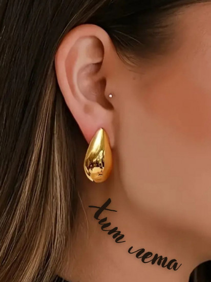 Серьги «Капли большие»