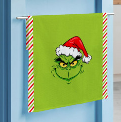Комплект вафельных полотенец «Grinch» - Фото 1