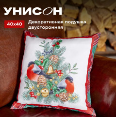 Подушка декоративная «Cell bullfinches» - Фото 2