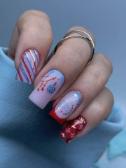 Слайдеры для ногтей «Новогодние игрушки-2» - Фото 2