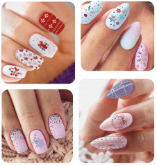 Слайдеры для ногтей «Новогодние игрушки-2» - Фото 3