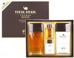 Набор для ухода за лицом с муцином улитки «Vital Snail» - Фото 1