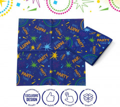 Салфетки бумажные «It`s party time/Время вечеринки» - Фото 1