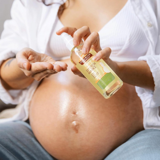 Масло от растяжек массажное с маслом какао «Massage Oil for Stretch Marks»