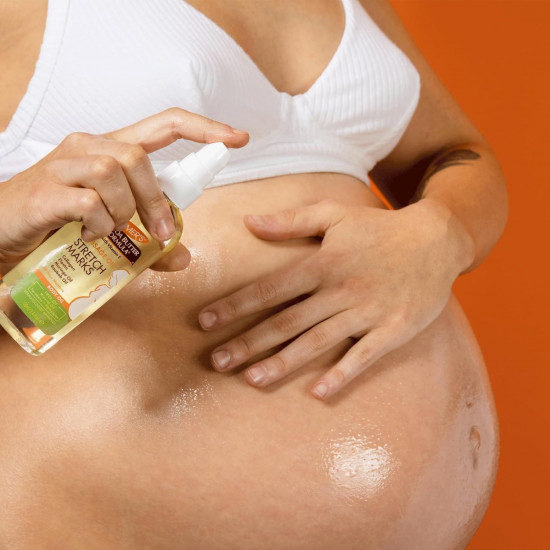 Масло от растяжек массажное с маслом какао «Massage Oil for Stretch Marks»