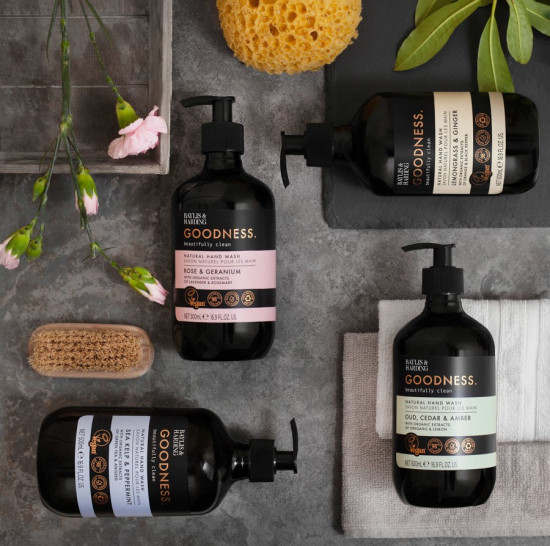 Мыло для рук жидкое «Rose & Geranium Hand Wash»