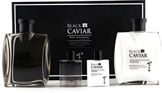 Набор для ухода за лицом с экстрактом черной икры «Black Caviar Relax Skin Homme»