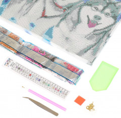 Алмазная мозаика «Хаски» - Фото 4