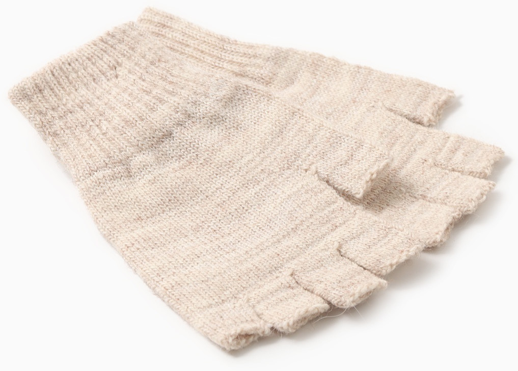 Перчатки-митенки мужские | БараноWool | Фото 1