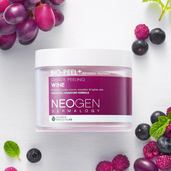 Пилинг-пэды «Dermatology Wine Lift PHA Gauze Peeling»